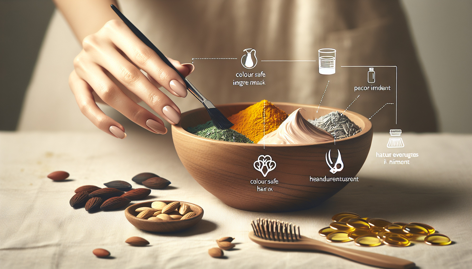 DIY Colour Safe Hair Masks You Can Make at Homeのイメージ画像