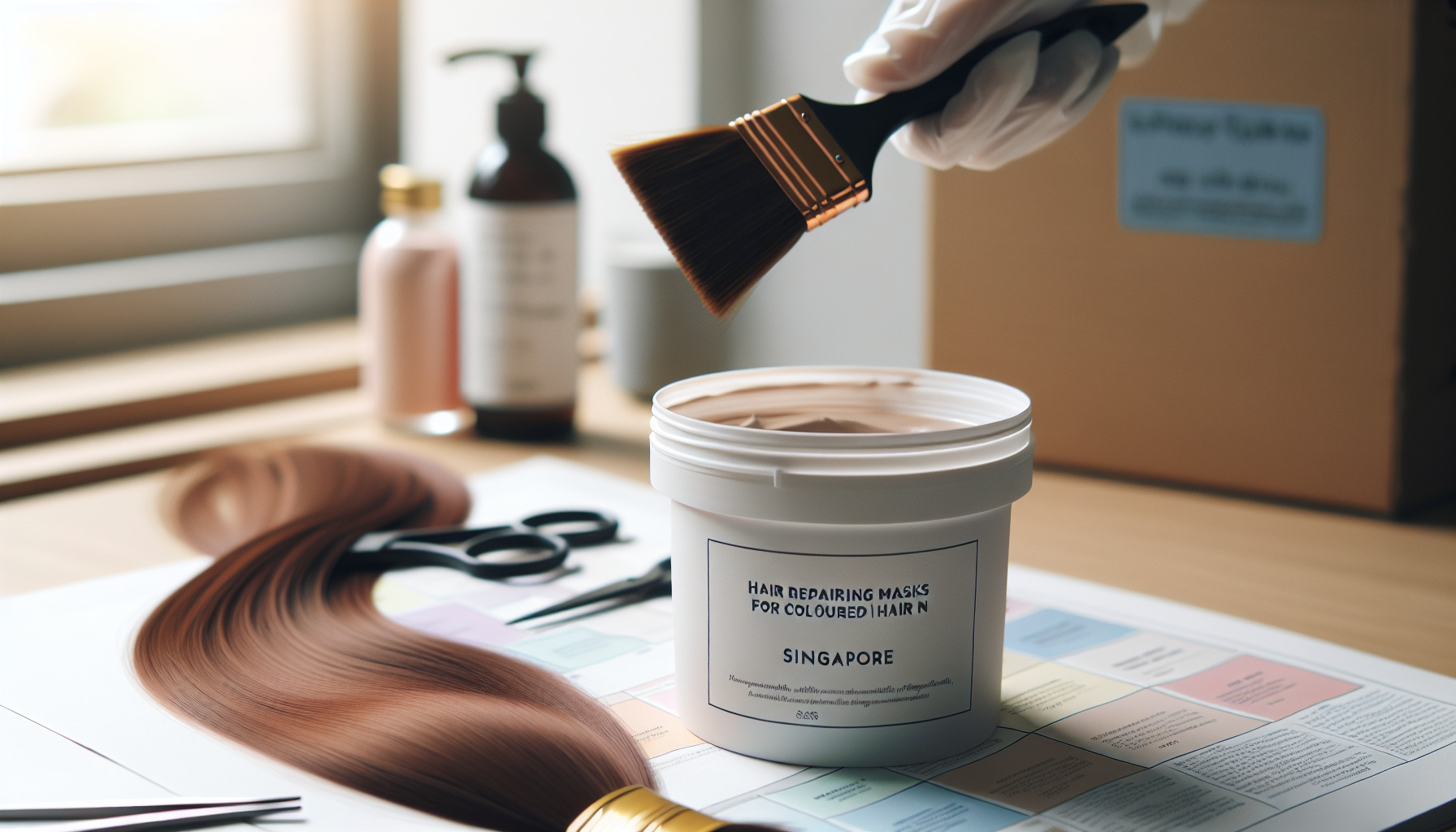 The Ultimate Guide to Hair Repairing Masks for Coloured Hair in Singapore 2026のアイキャッチ画像