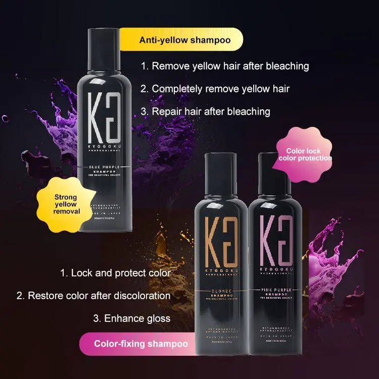 KYOGOKU color fixing shampoo　PP